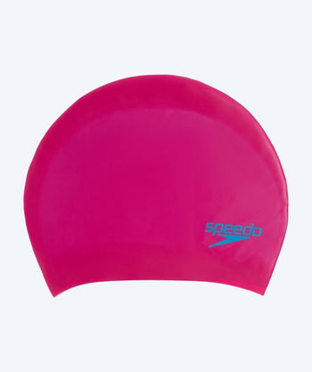 Speedo Badekappe für Junioren (6-16) - Plain - Rosa/Blau