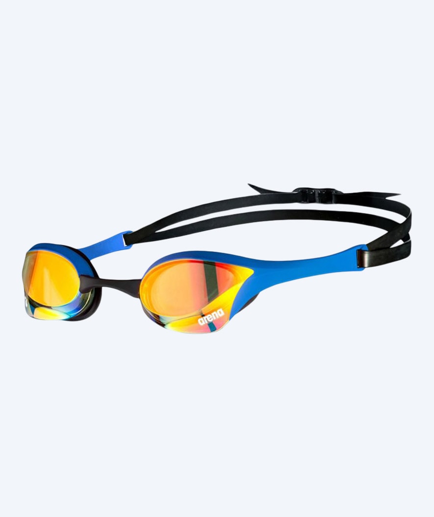 Arena Elite Schwimmbrille - Cobra Ultra SWIPE Mirror - Blau/gold