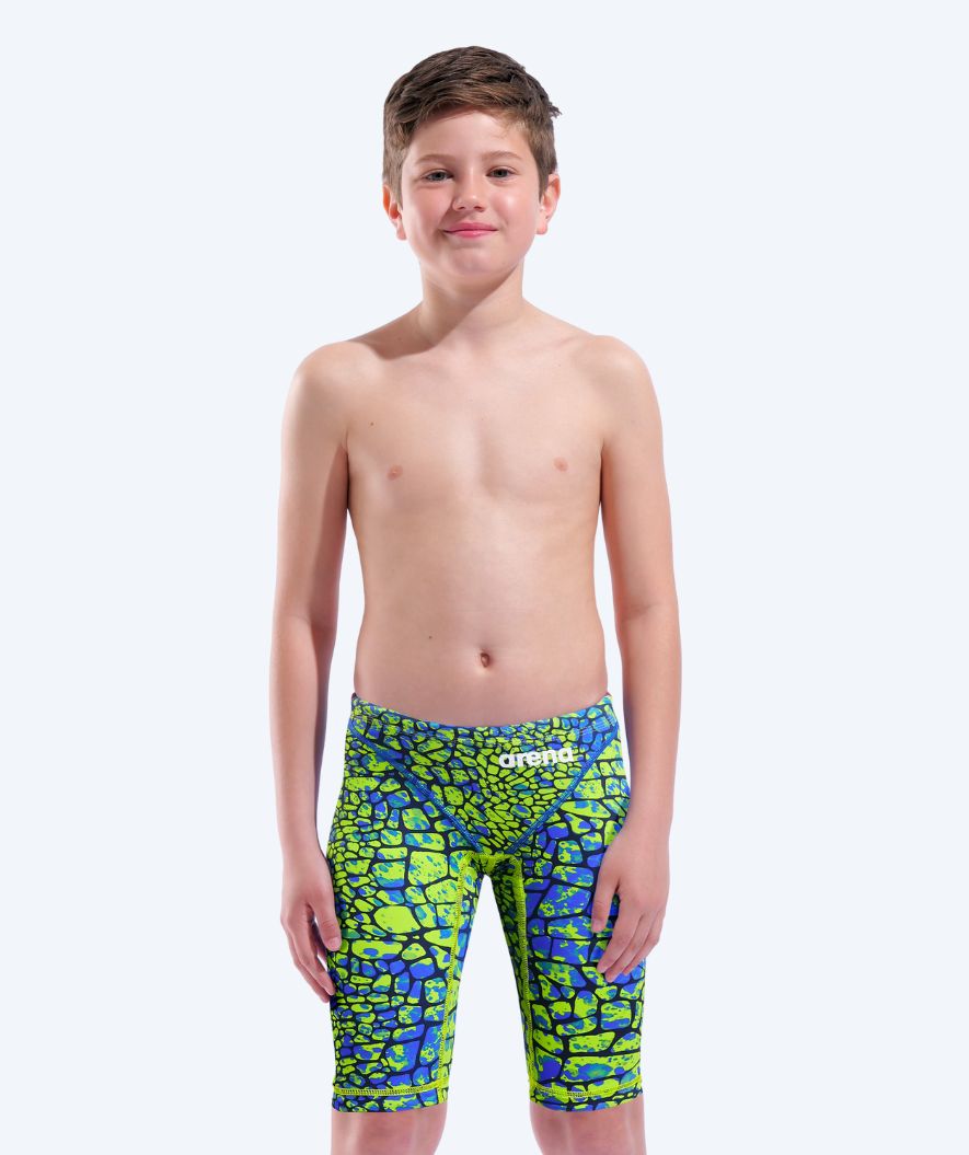 Arena Wettkampf Badehose für Jungen - ST NEXT - Grün/Donkerblau (Limited 2025)