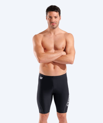Arena lange Badehose für Herren - Byor Evo - Schwarz/Weiss