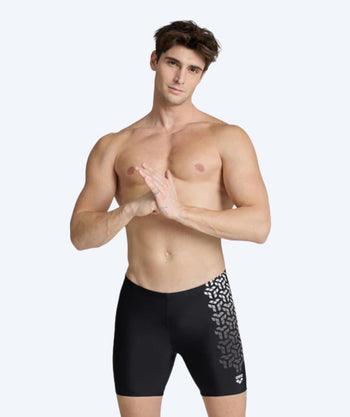 Arena Trunks für Herren - Kikko V - Schwarz/Weiß