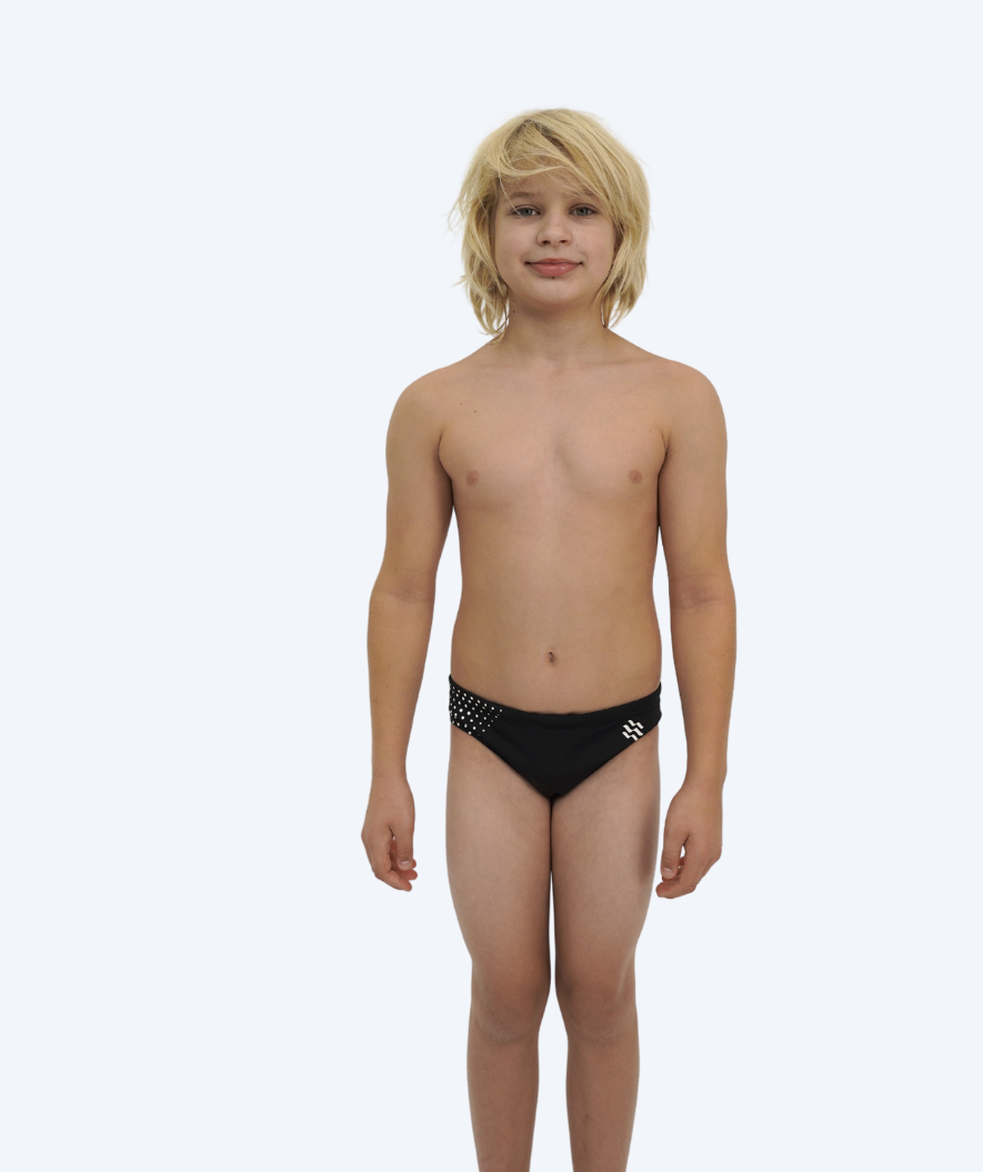 Watery Badeslip für Jungen - Budgie Eco - Schwarz