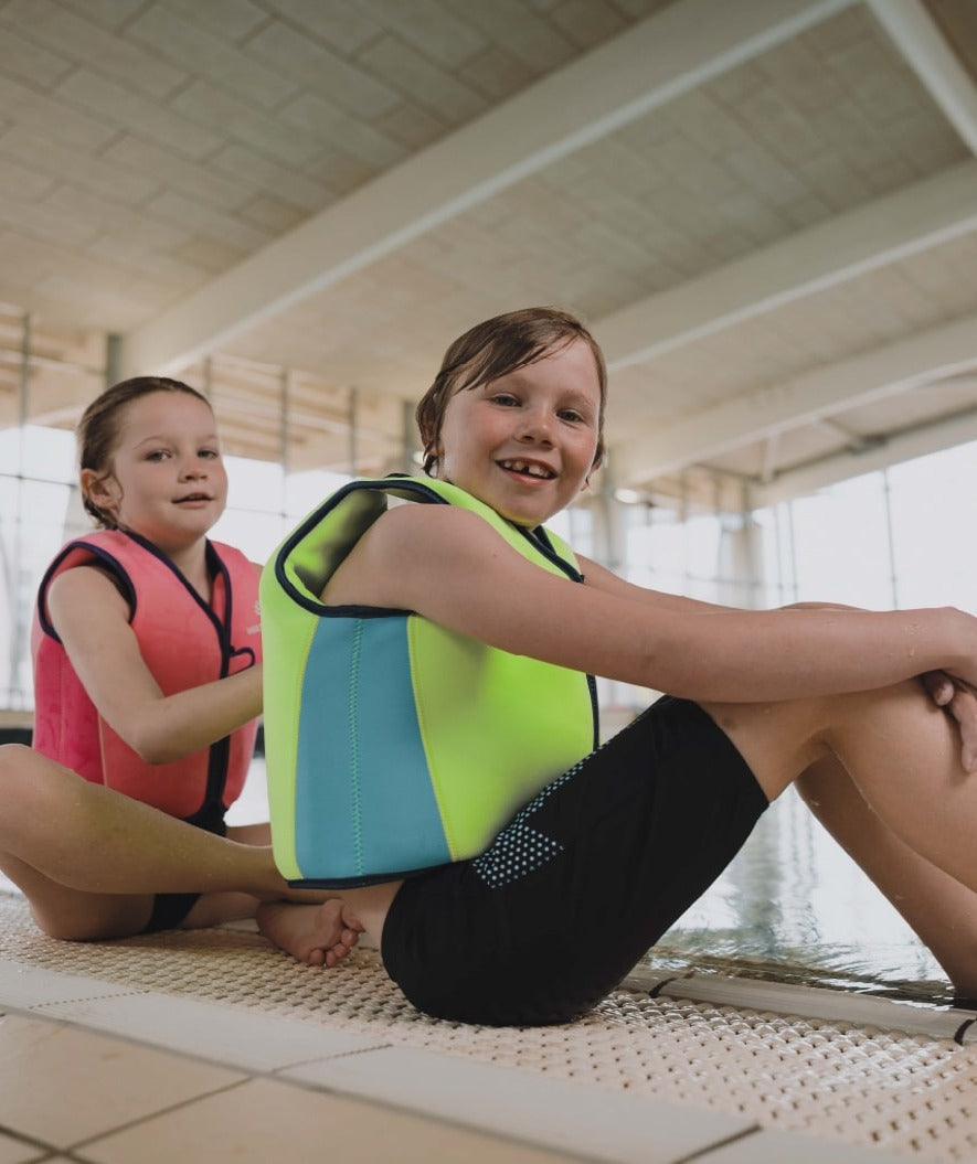 Watery Schwimmweste für Kinder (2-8) - Basic - Grün