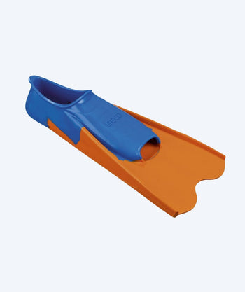 Beco Schwimmflossen - Rubber Short Fins - Orange/Blau