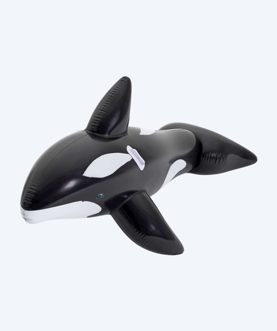 Bestway Badetiere - Jumbo Whale Ride-On - Schwarz/Weiß