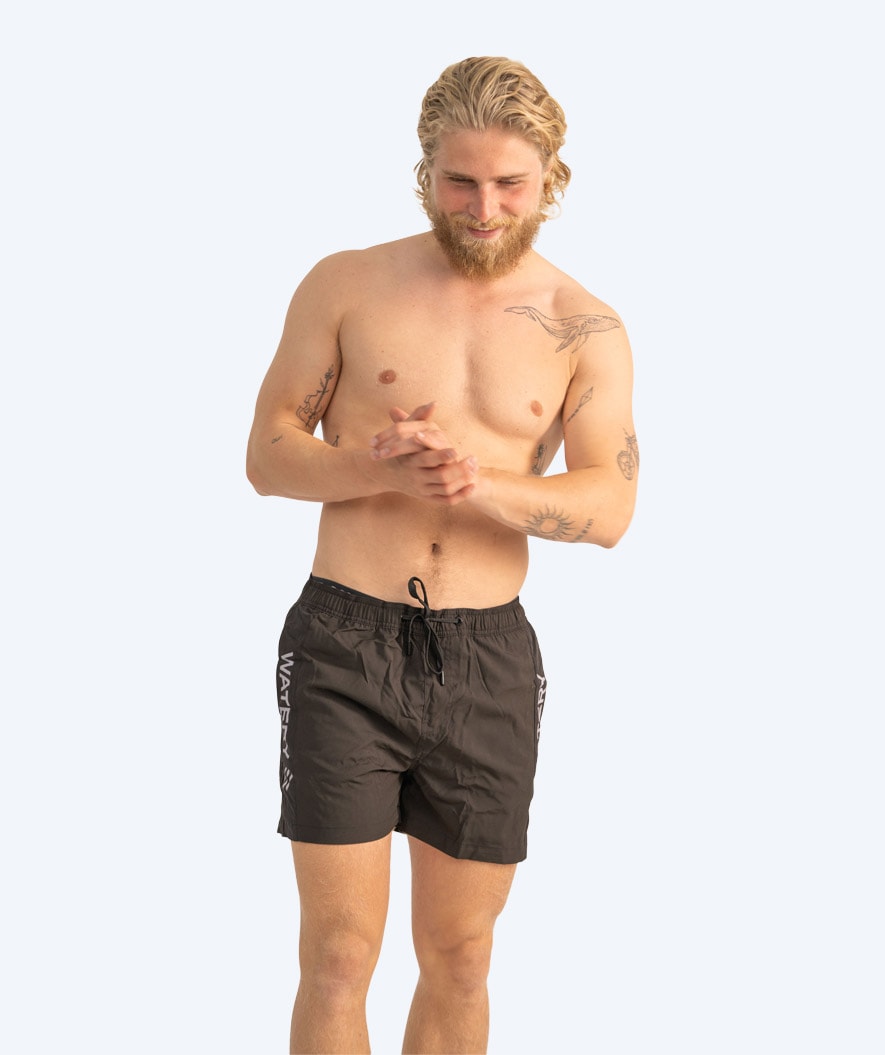 Watery Badeshorts für Herren - Signature Eco - Schwarz