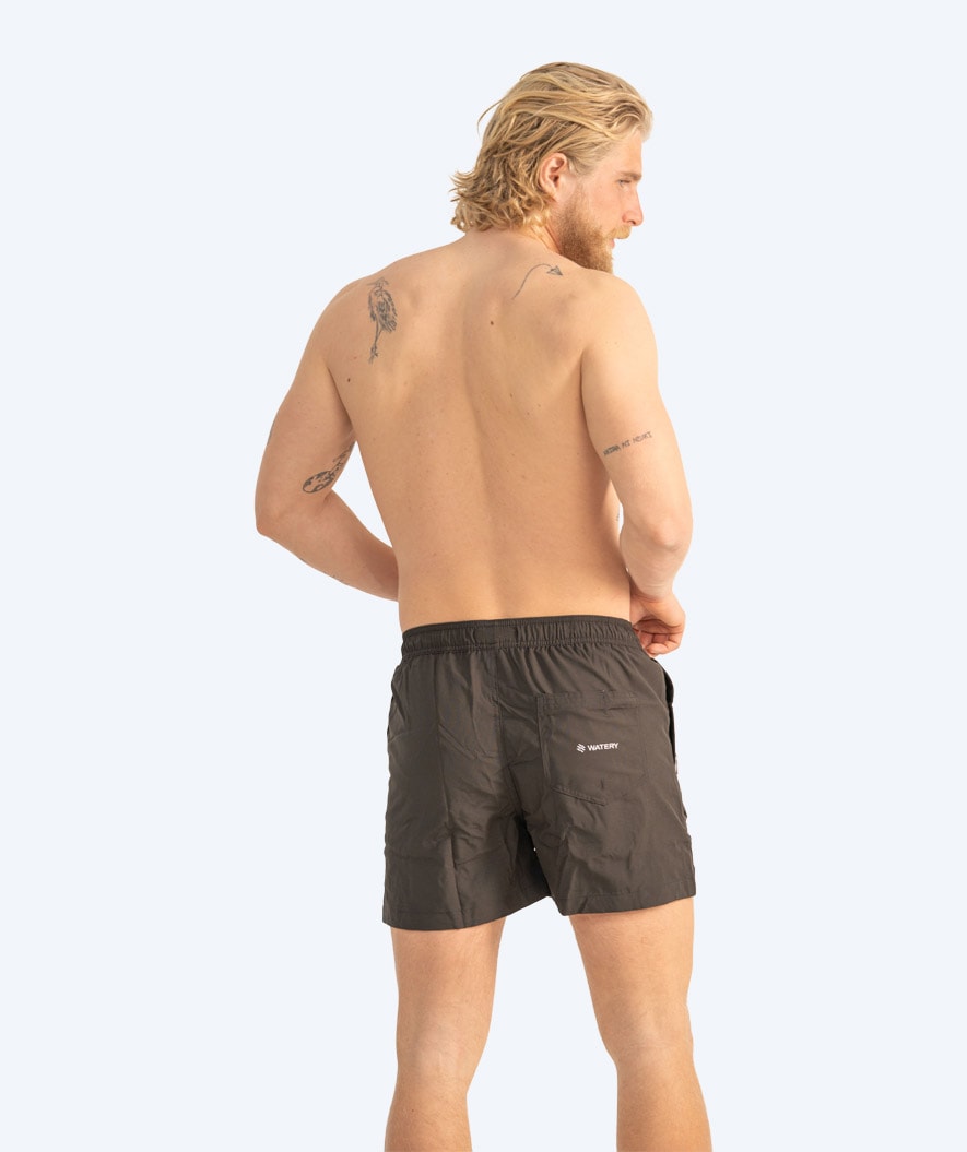 Watery Badeshorts für Herren - Signature Eco - Schwarz