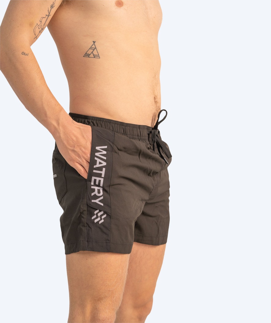 Watery Badeshorts für Herren - Signature Eco - Schwarz