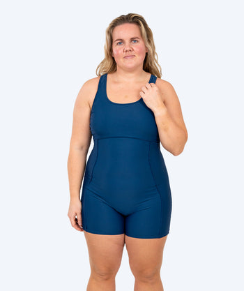 Watery Badeanzug mit Bein für Damen - Tirta - Dunkelblau