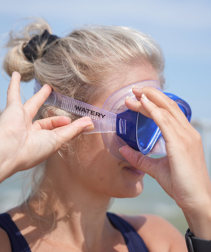 Watery Tauchmaske für Junior (8-15) - Nerina - Blau