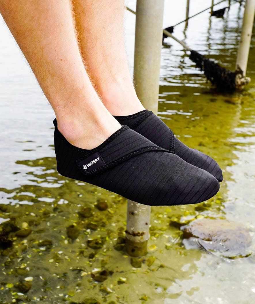 Watery Neoprenschuhe für Erwachsene - Poseidon - Schwarz