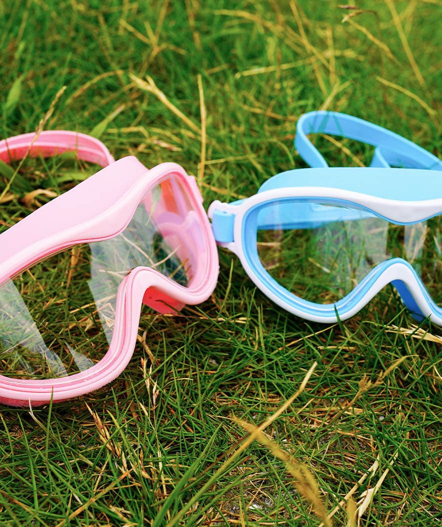 Watery Schwimmbrille für Kinder - Bradford - Blau/rosa