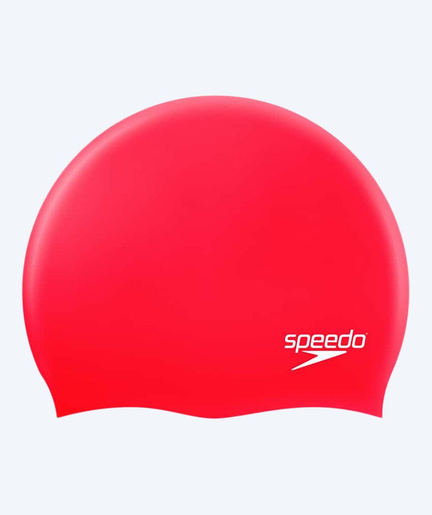 Speedo Silikon-Badekappe - Rot