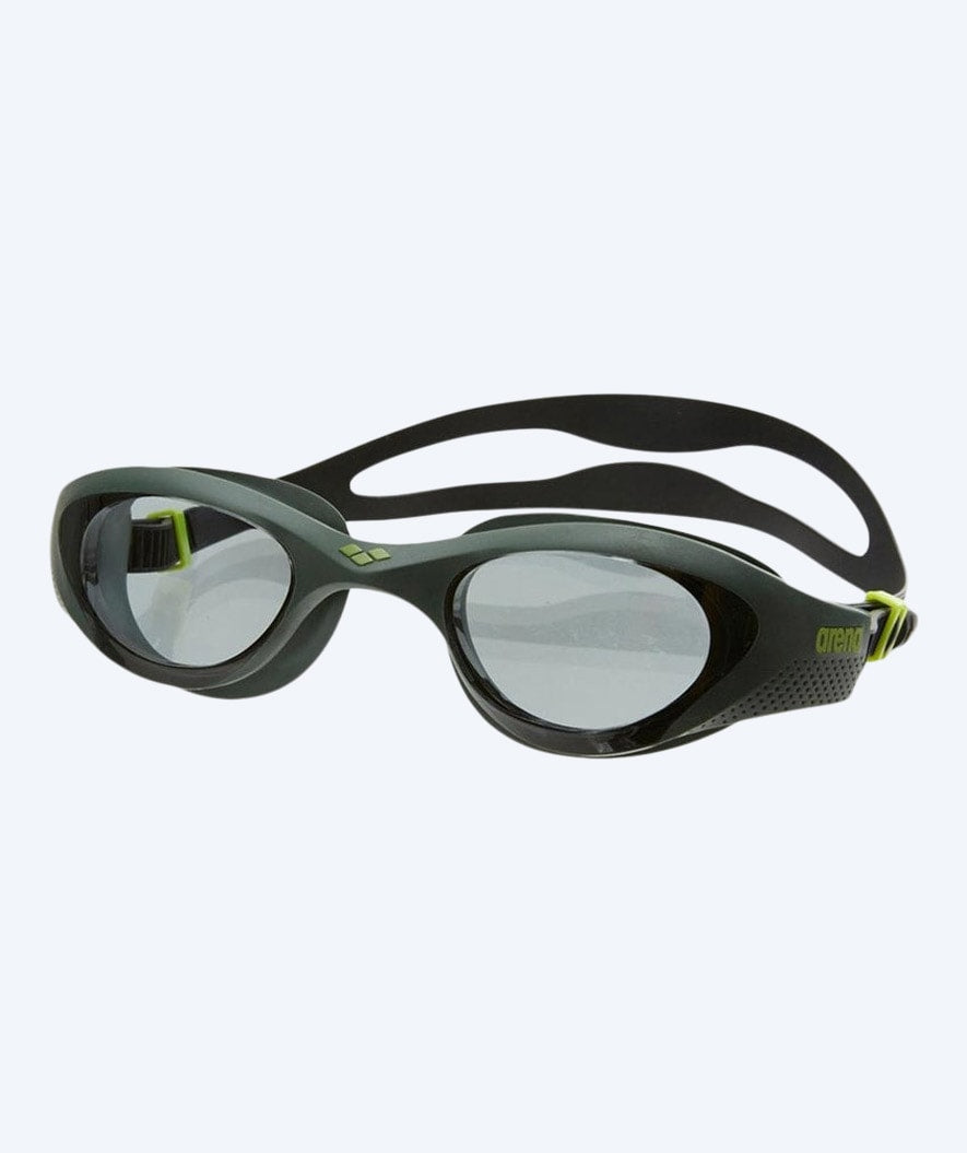 Arena Schwimmbrille fürs Training - The One - Grün (Smoke Scheiben)