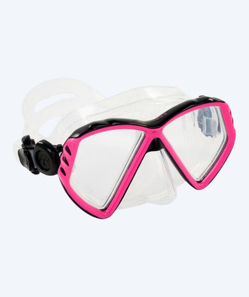 Aqualung Tauchmaske für Kinder (8-18) - Cub - Schwarz/Pink