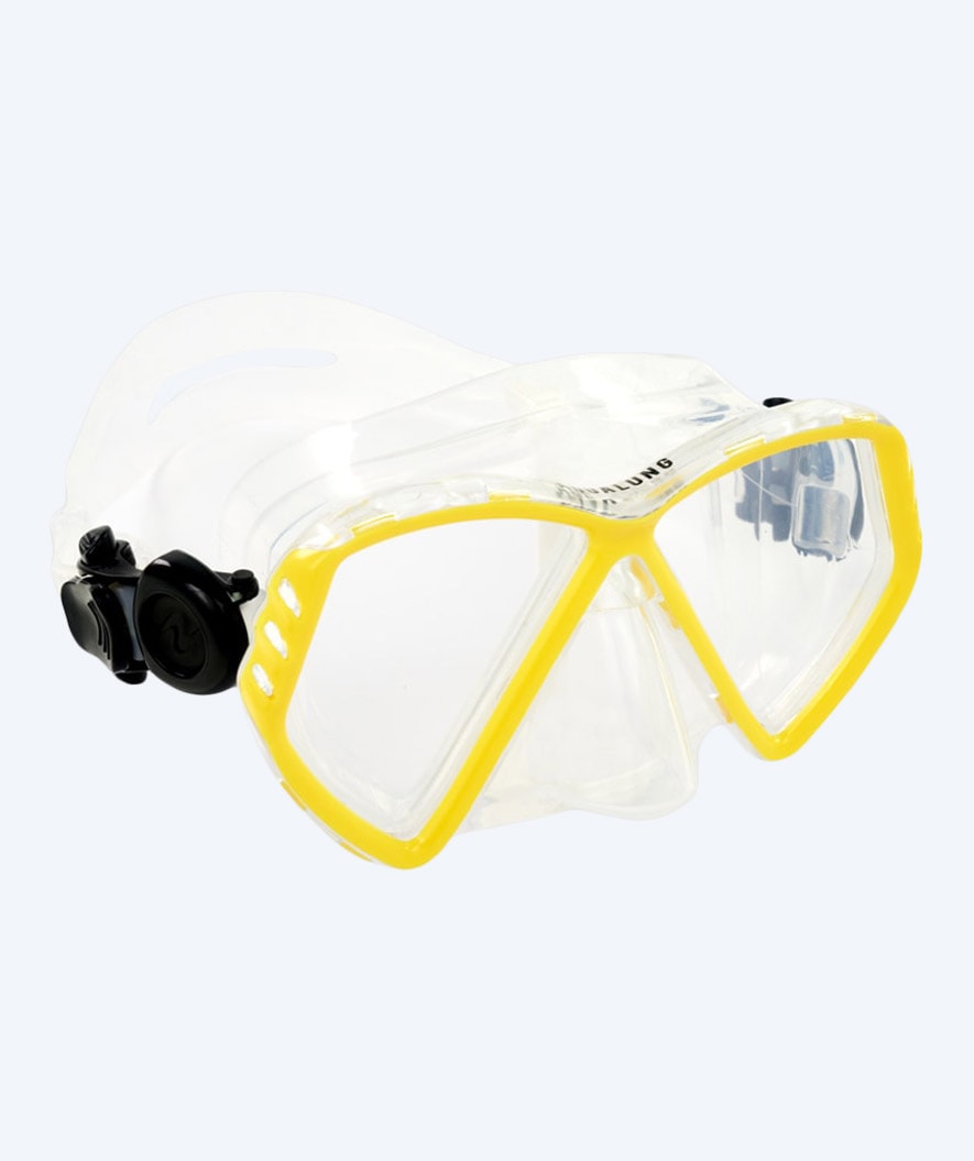 Aqua Lung Tauchermaske für Kinder (4-12) - Cub - Klar/Gelb