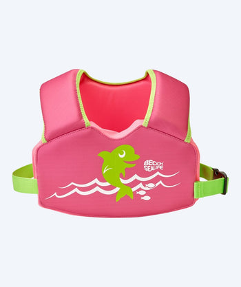 Beco Schwimmweste für Kinder (1-6 Jahree) - Sealife (Einheitsgröße) - Pink