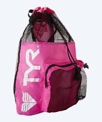 TYR Schwimmnet - Big Mesh Mummy 40L - Rosa