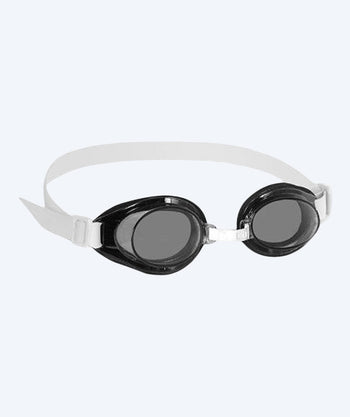 Malmsten Taucherbrille für Hobbytaucher - Training - Weiss (Smoke Scheiben)