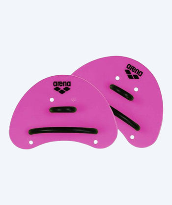 Arena Finger paddles - Elite - Rosa