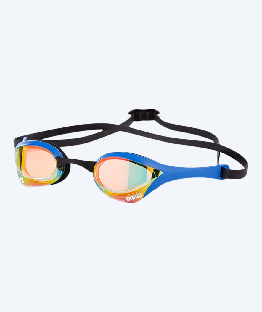 Arena Elite Schwimmbrille - Cobra Ultra SWIPE Mirror - Blau/gold