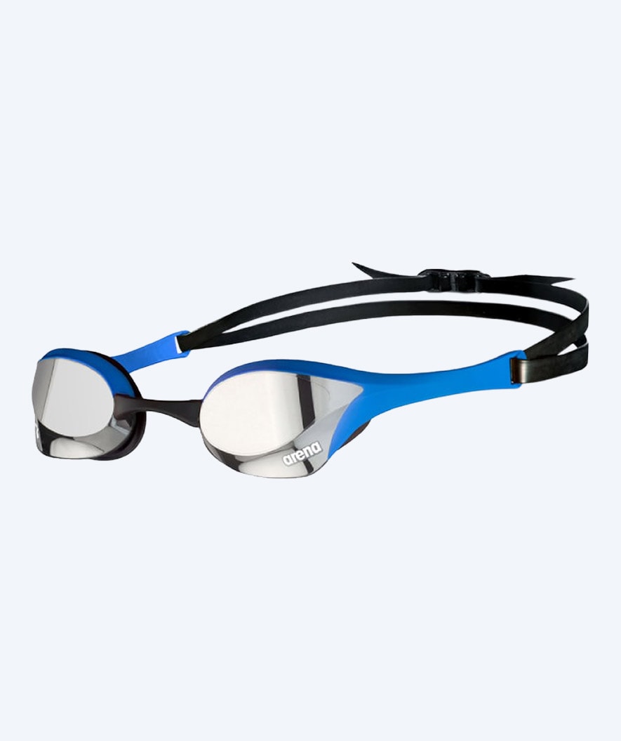 Arena Elite Schwimmbrille - Cobra Ultra SWIPE Mirror - Dunkelblau/silber