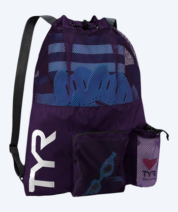 TYR Netzbeutel zum Schwimmen - Big Mesh Mummy 40L - Lila