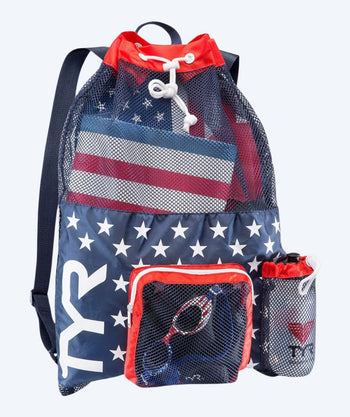 TYR Schwimmnet - Big Mesh Mummy 40L - USA