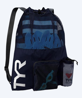 TYR Netzbeutel zum Schwimmen - Big Mesh Mummy 40L - Dunkelblau