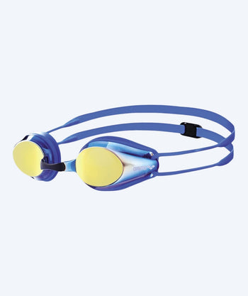 Arena Wettkampf Schwimbrille für Kinder (6-12) - Tracks Mirror - Hellblau