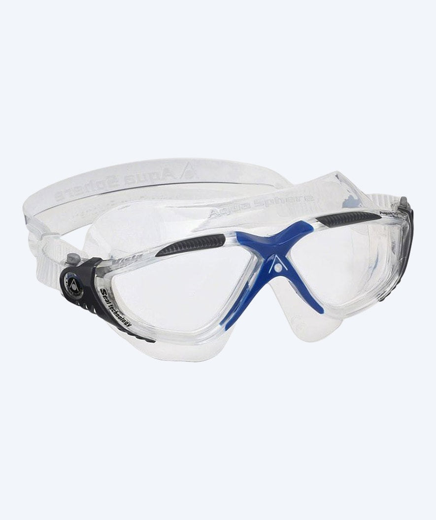 Aquasphere Schwimmmaske - Vista - Klar/blau