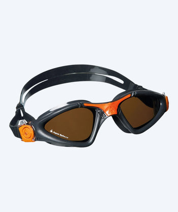 Aquasphere Schwimmbrille fürs Training - Kayenne Polarized - Orange