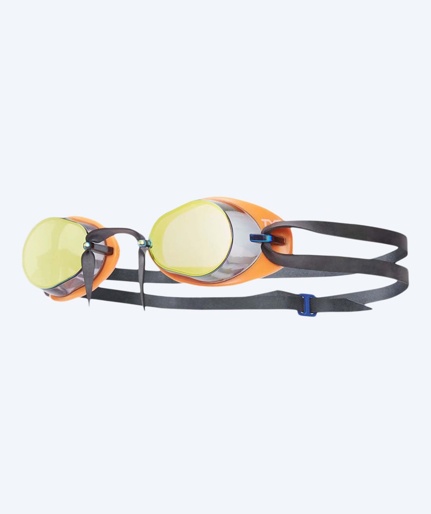 TYR Schwimmbrille - Socket Rockets 2.0 - Orange (Mirror)