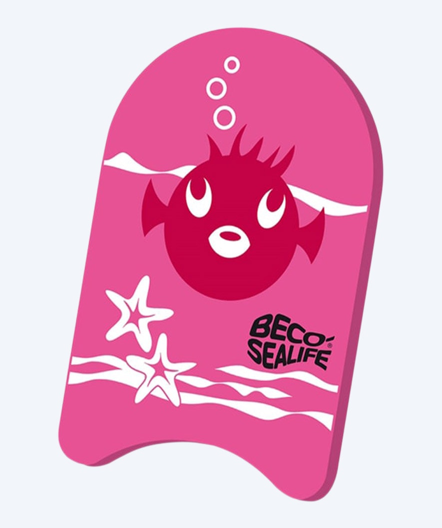 Beco Schwimmbrett für Kinder (0-6) - Sealife - Hellrosa