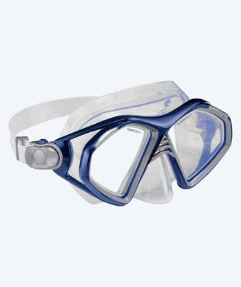 Aqualung Tauchmaske für Erwachsene - Trooper - Donkerblau/klar