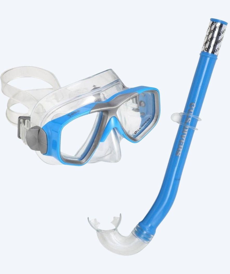 Aqualung Combo Schnorchelset für Kinder (8-18) - Java - Blau/klar