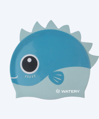 Watery Badekappe für Kinder - Fishi - Blue Shark