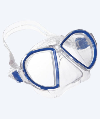 Aqualung Tauchmaske für Erwachsene - Duetto - Blau/Klar