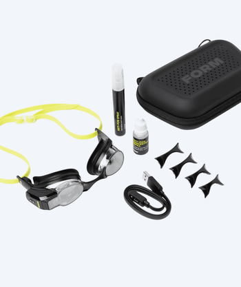 Form Swim Display Elite Schwimmbrillen - Smart Swim 2 PRO - Schwarz/Grün