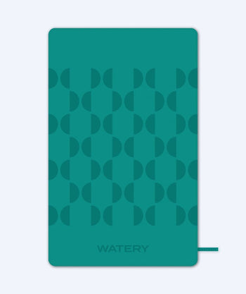 Watery Mikrofaser Badetuch (175 x 110 cm) - Rafferty - Dust Green