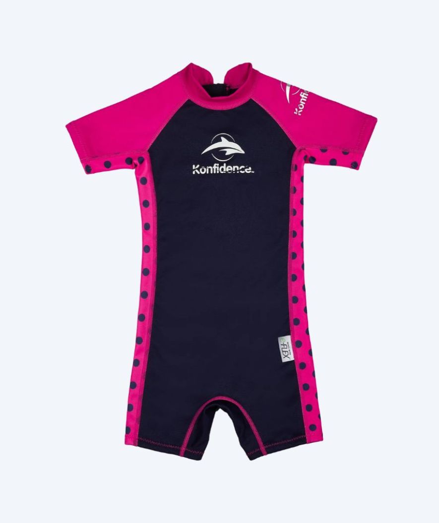 Konfidence Schwimmanzug für Kinder - Warma - Lila/Rosa