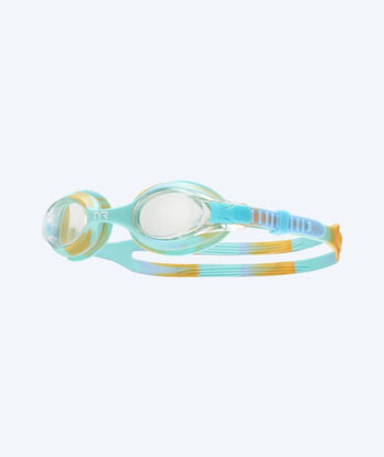 TYR Schwimmbrille für Kinder - Swimple - Orange/hellblau