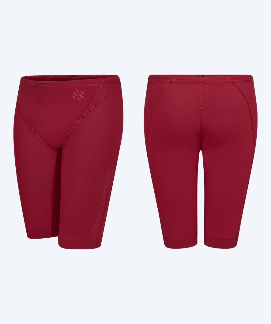 Watery Wettkampf Badehose für Jungen - Rapidskin 2.0 - Rot