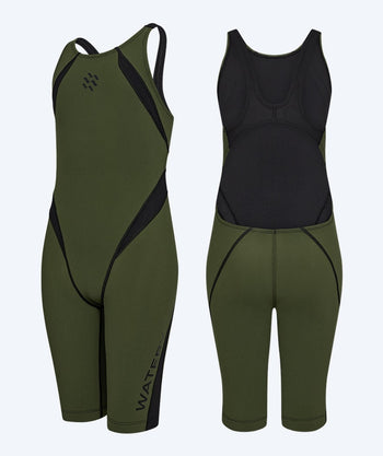 Watery Wettkampfanzug für Mädchen - Rapidskin 2.0 - Grün