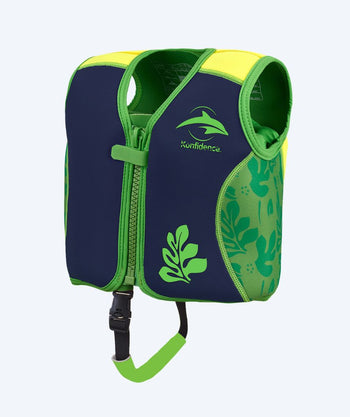 Konfidence Schwimmweste für Kinder (2-12) - Original - Donkerblau/Grün