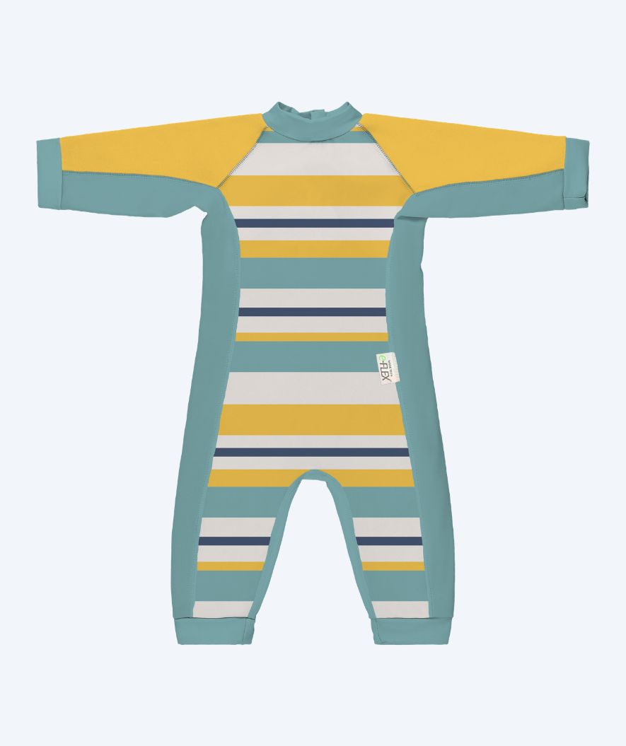 Konfidence Neoprenanzug für Babys - SplashyTM - Blau/Gelb