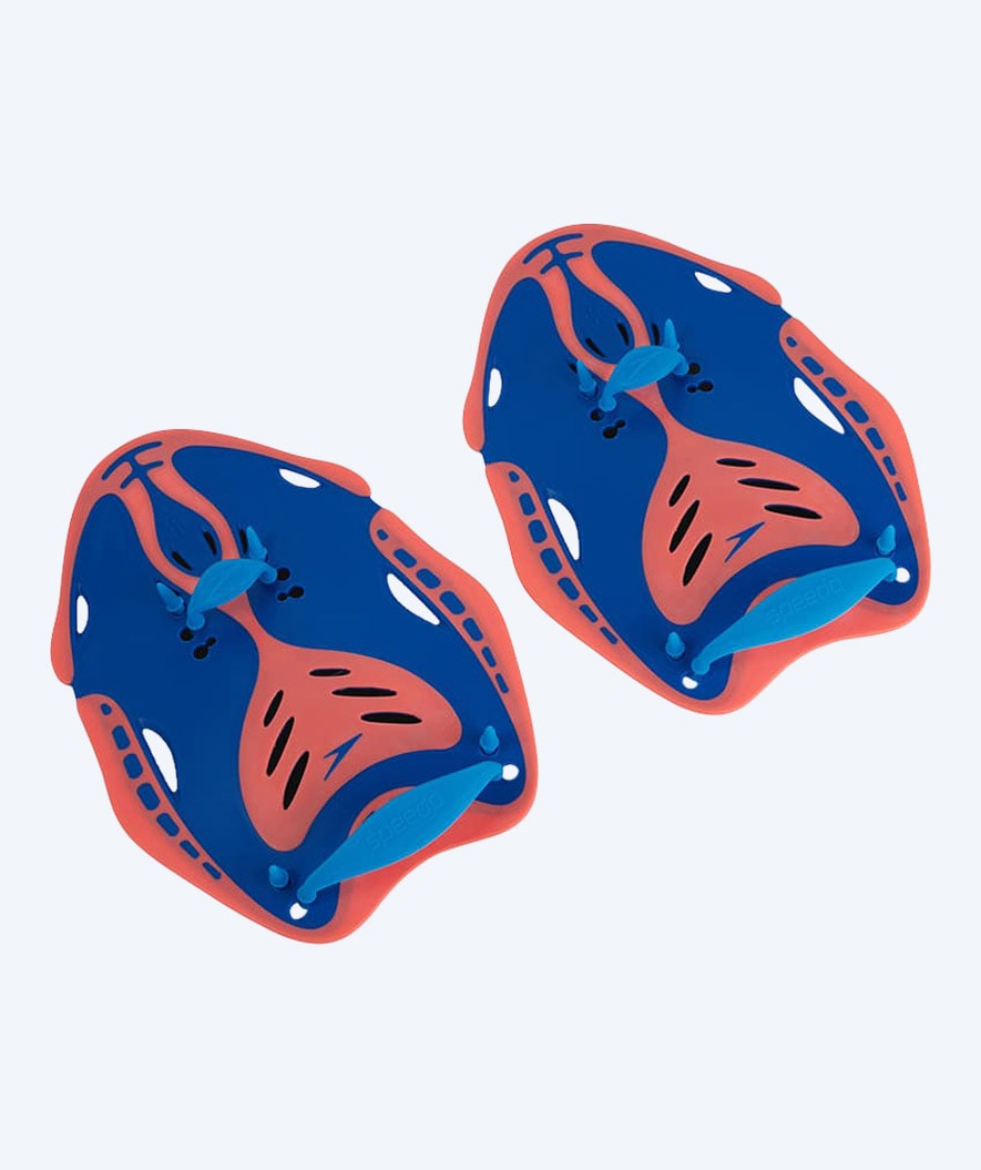 Speedo Finger Paddles - Biofuse - Blau/orange