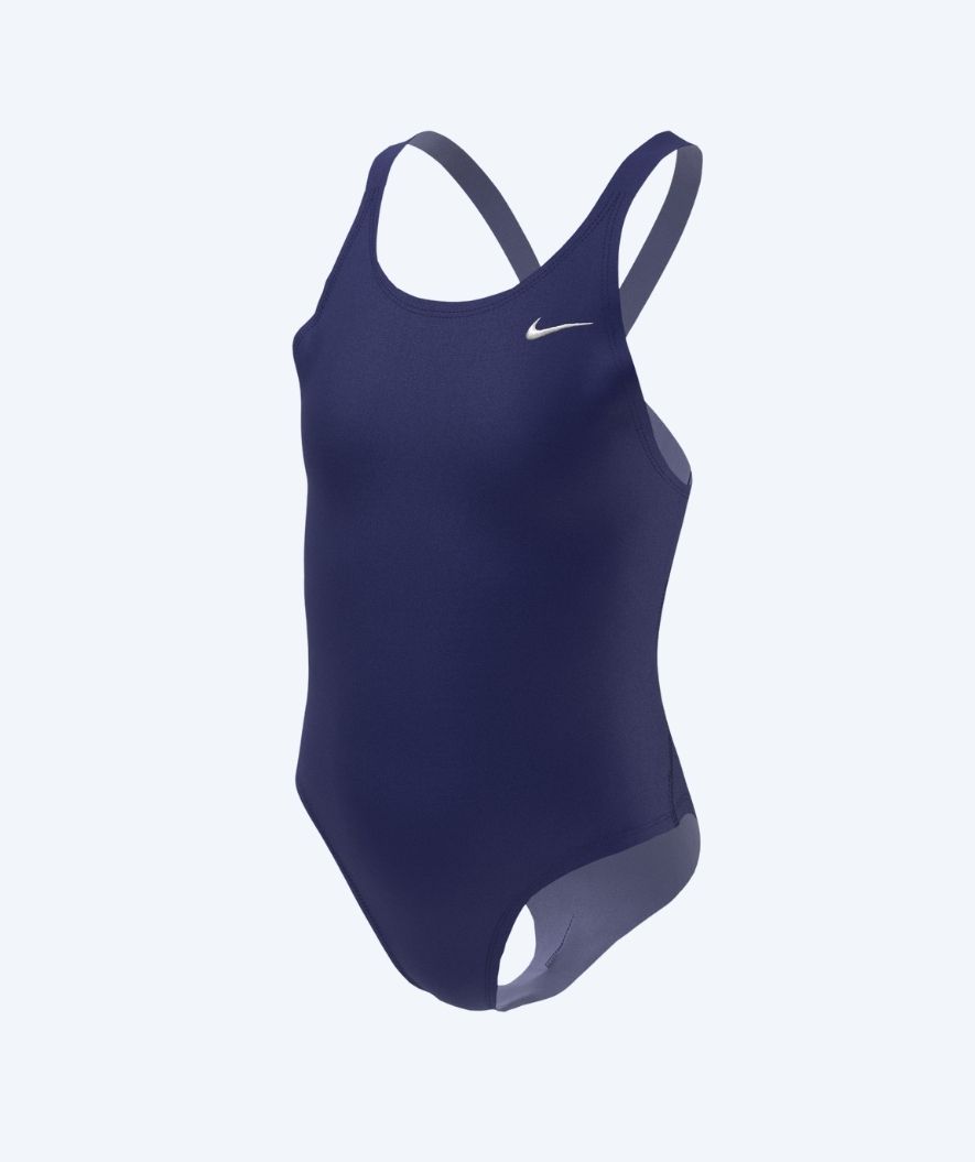 Nike Badeanzug für Mädchen - Hydrastrong Fastback - Dunkelblau