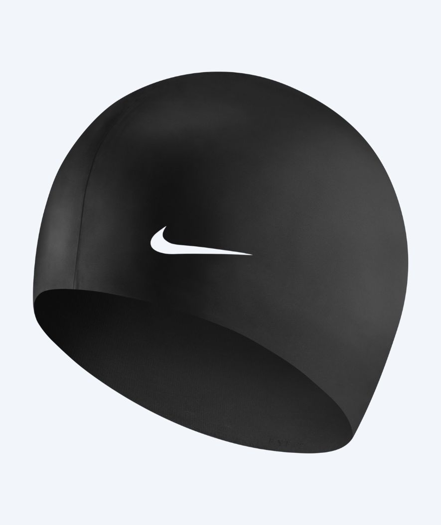 Nike Badekappe für junior (6-16) - Solid - Schwarz