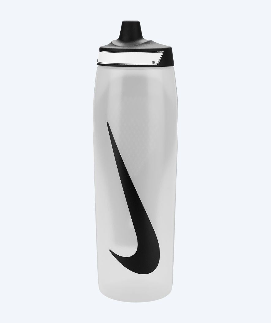 Nike Trinkflasche - Refuel - Klar/Schwarz